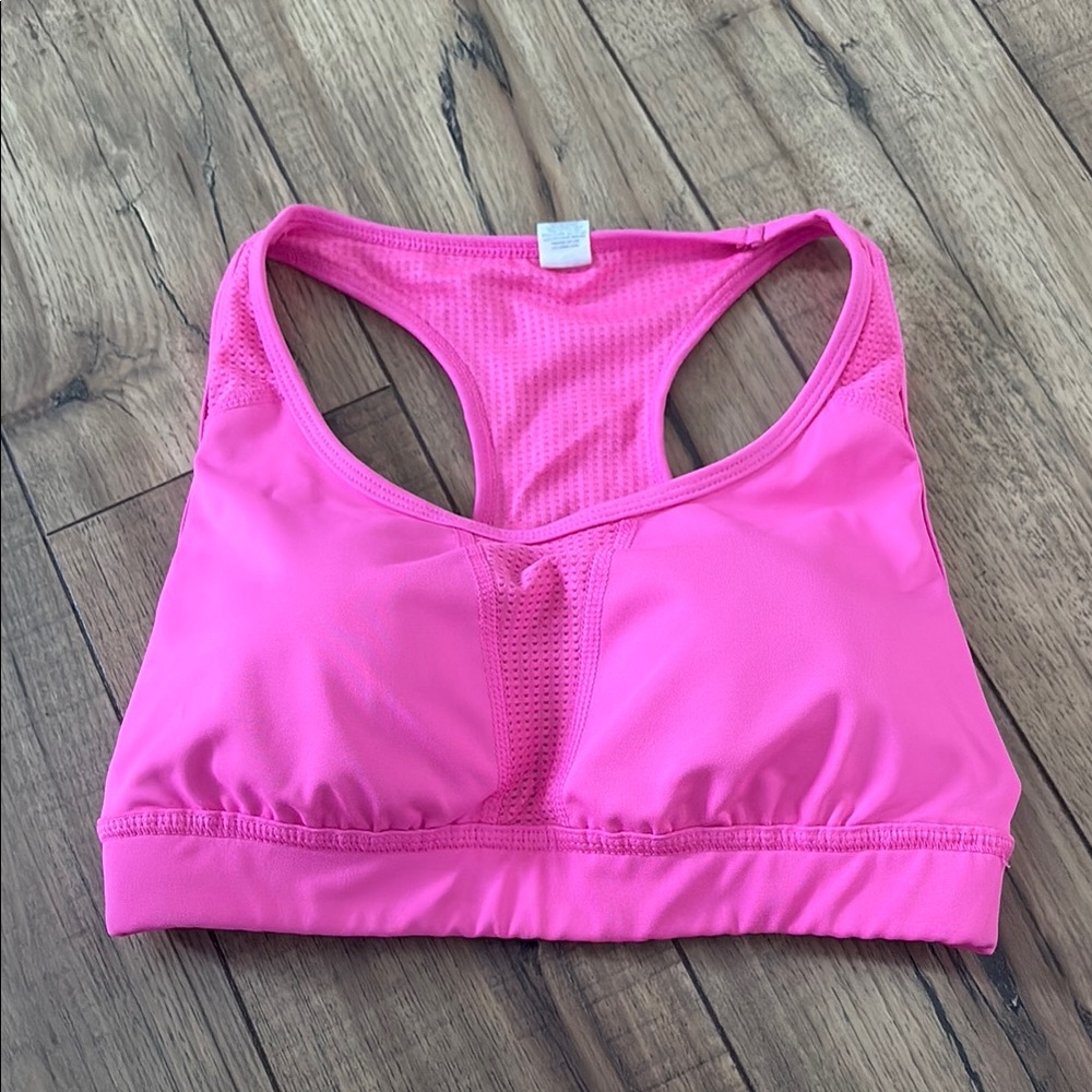 Hot Pink Sports Bra by Fila